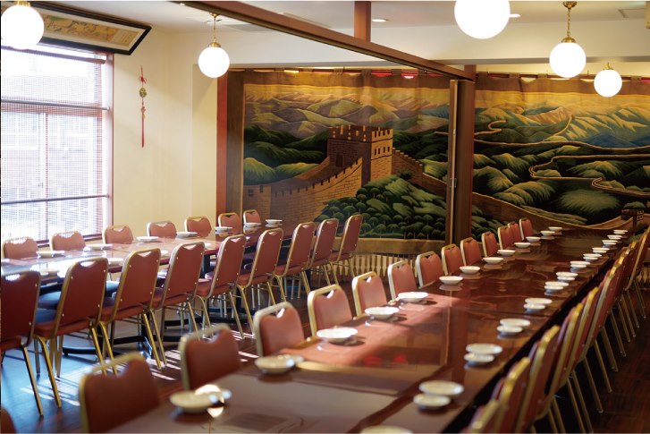萬珍館 金山店の宴会場
